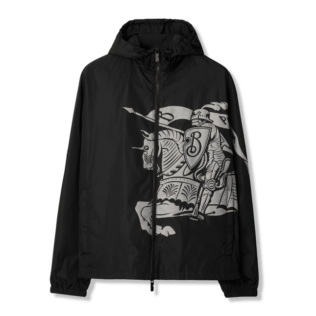 Nylon Hooded Jacket