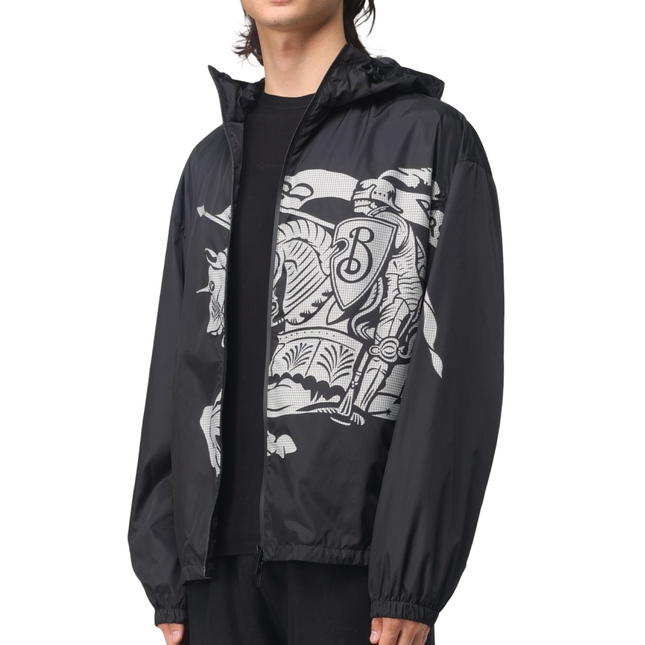 Nylon Hooded Jacket