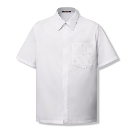Monogram Pocket Short Sleeve Shirt