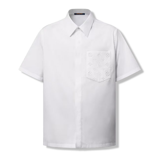 Monogram Pocket Short Sleeve Shirt