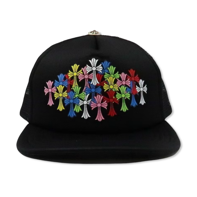 Multi Colour Cross Trucker