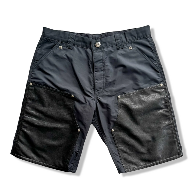 Nylon & Leather Carpenter Shorts