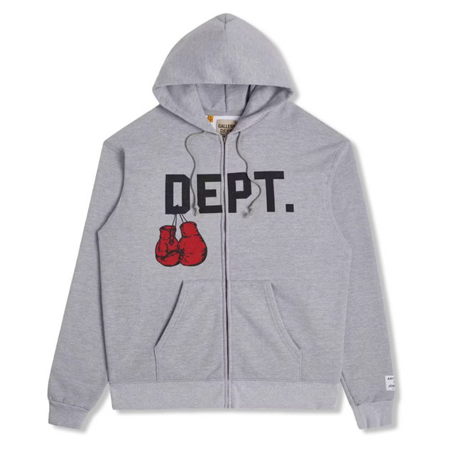Boxing Merch Zipped Hoodie