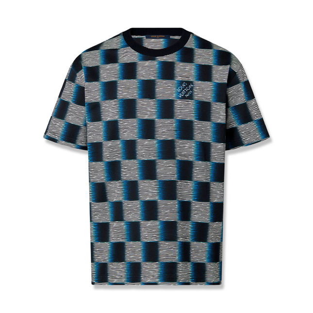 Damier Shorts Sleeve T-Shirt