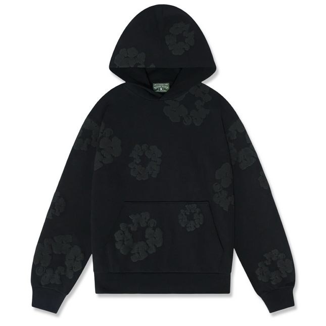 Cotton Wreath Hoodie