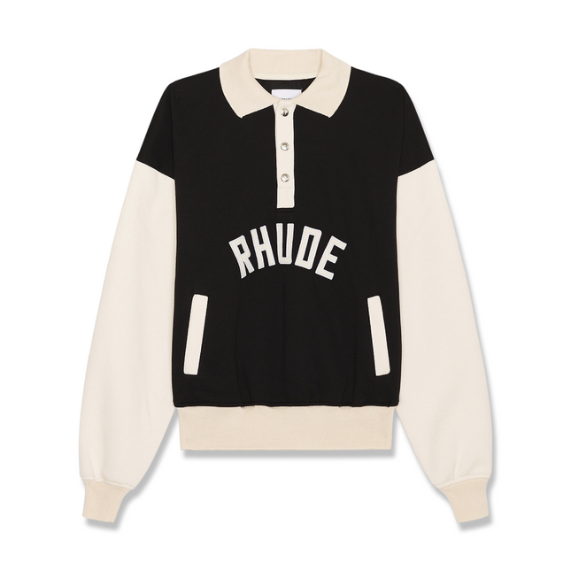 Logo Embroidered LS Polo Shirt