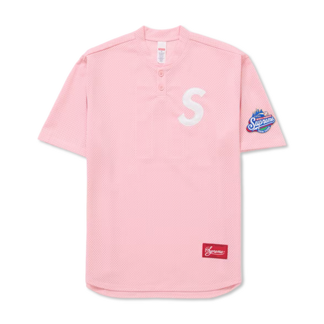 S Logo Baseball Henley