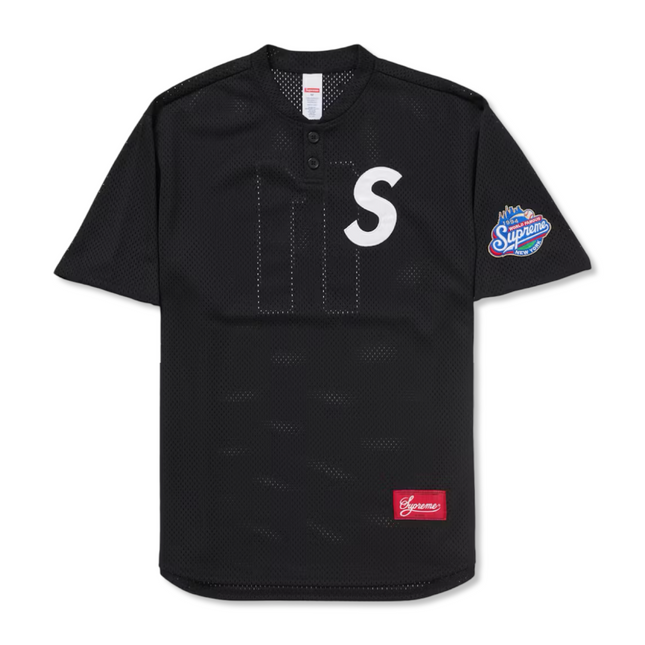 S Logo Baseball Henley