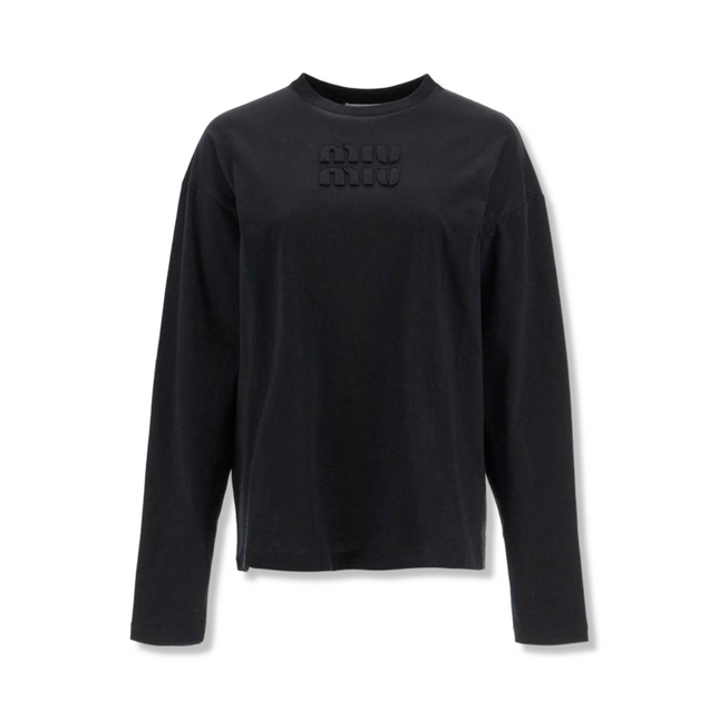 Long Sleeve T-Shirt in Black
