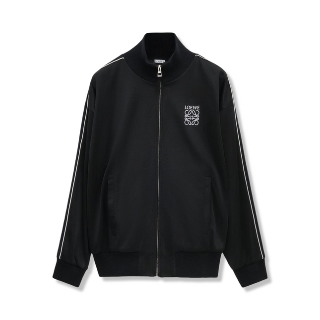Tracksuit Jacket in Black