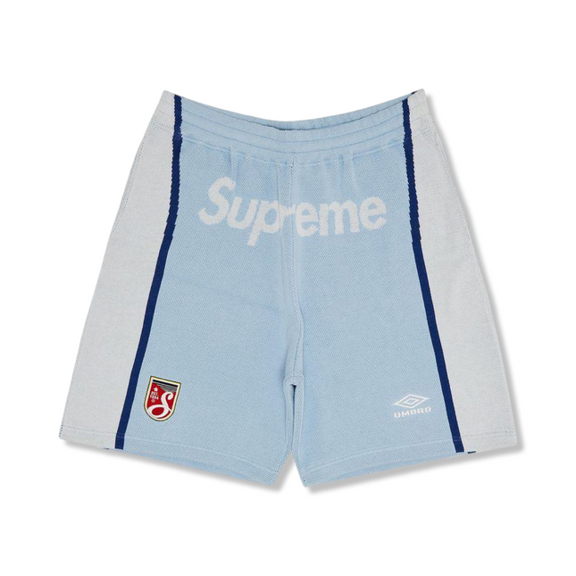 Knit Shorts Light Blue
